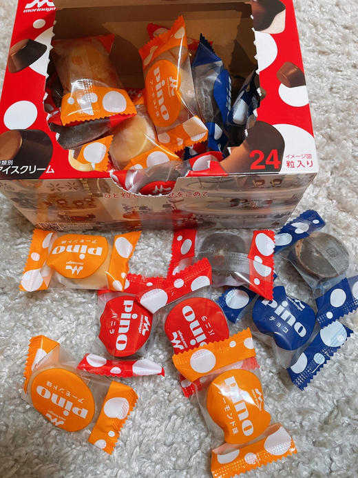 🇯🇵森永pino巧克力夹心冰淇淋，混合三种口味 香草、杏仁、巧克力 商品图3