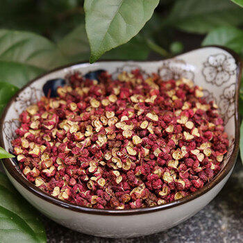 爱蜀味国标一级汉源红花椒80g 四川汉源花椒无籽大红袍麻椒特香特麻贡椒 商品图2