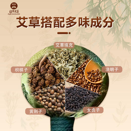 【艾草养生锤】纯中药艾草调理肩颈腰腿酸痛 商品图1