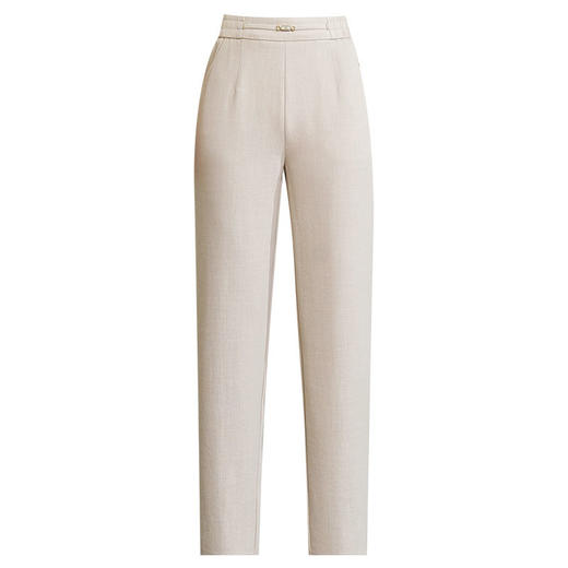 MYX-KDFY-S1953-L通勤时尚小直筒裤小个子高腰九分裤2025年夏季新款休闲时尚锥形裤 商品图4