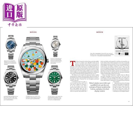 【中商原版】The Book of Rolex 进口艺术 劳力士之书 新修订版 珠宝设计 古董及收藏钟表 时尚图册  ACC Art Books 商品图3