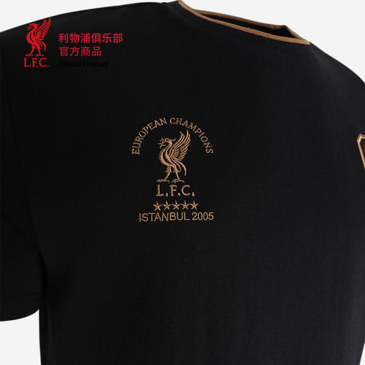 【官网同款】利物浦俱乐部 | 春夏新款黑色运动T恤伊斯坦布尔纪念款 商品图4