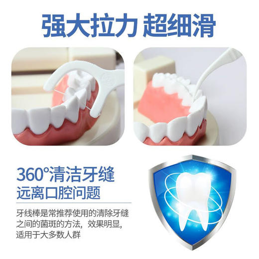 牙博士超高拉力牙线棒 50支/盒*6 商品图3