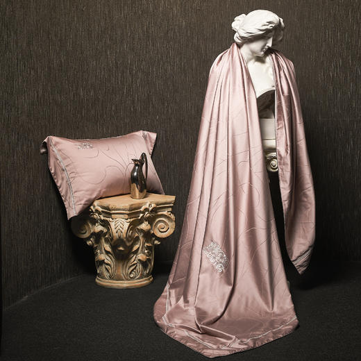 铂莱棉四件套 卡迪尔-粉 商品图5