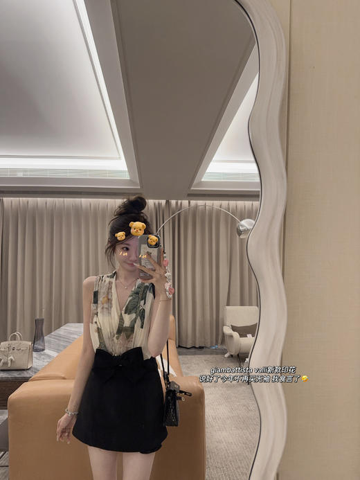 金蘑菇菇 the roe钟情海棠花 / 夏末娇贵美人 可拆卸蝴蝶结 商品图3