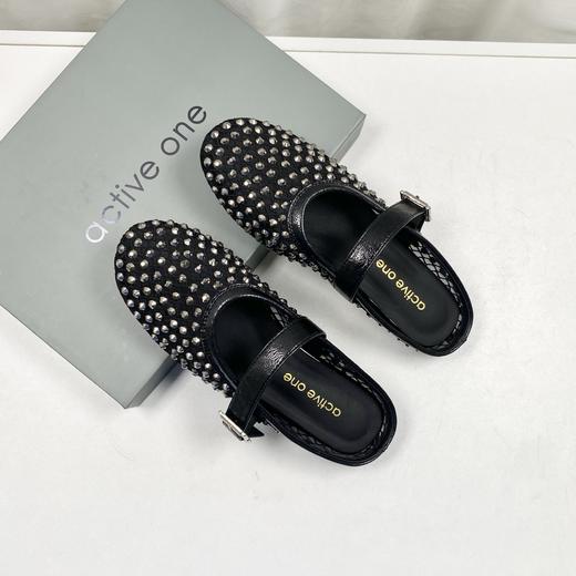 点此购买 Active one夏季女士网纱烫钻拖鞋 dx 317782 商品图1