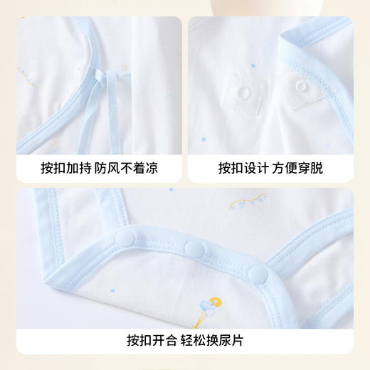 【实体店同款】男宝宝连体衣两件装夏季新款安奈儿童装YB521747 商品图4