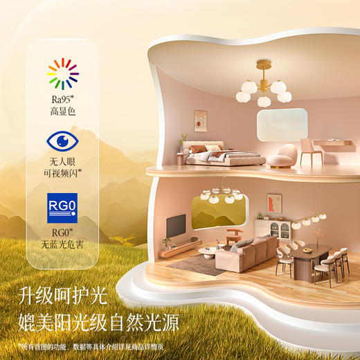 特价🔥奶油泡泡智控吊灯 商品图1