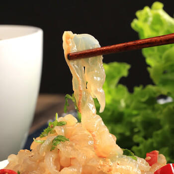 响诺即食鲜脆海蜇丝 2斤/桶（桶内独立4袋装）家庭装下饭下酒菜凉拌菜 /粮油调味 /南北干货 /鱼虾贝藻类干货 商品图2