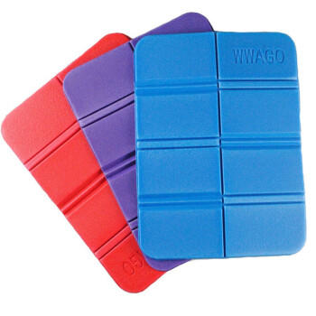 JAJALIN户外防潮垫便携小坐垫可折叠野餐垫登山垫野外防水泡沫地垫蓝色 商品图0