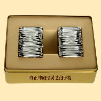 修正破壁灵芝孢子粉增强免疫力中老年滋补过年送礼年货1g/袋*60袋/盒 商品图0