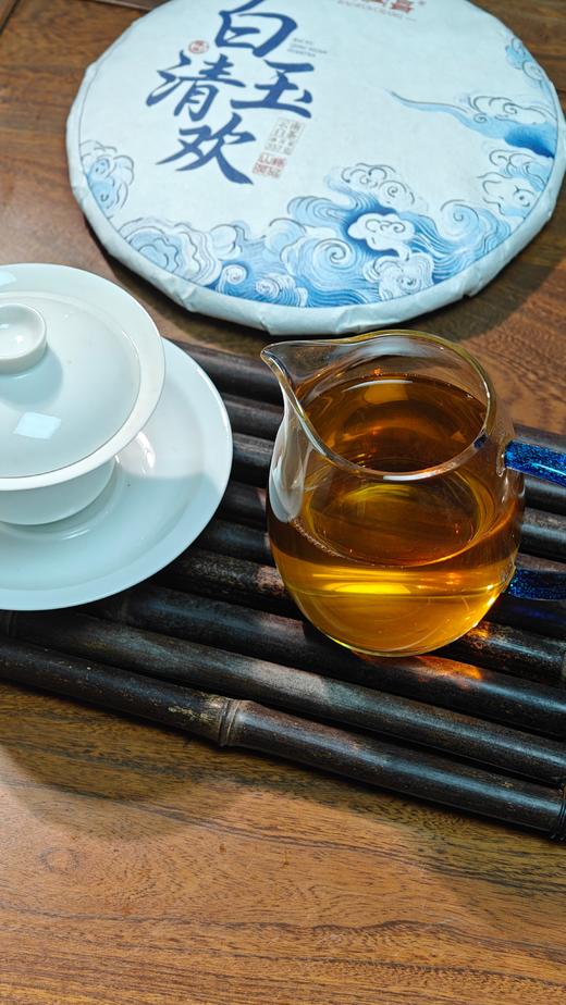 【特别力荐云南白茶】2018年春【白玉清欢】宝润昌品牌产品，抵货款产品清仓库赔钱处理掉，抢到绝对赚到，云南白茶，357克/饼 商品图2