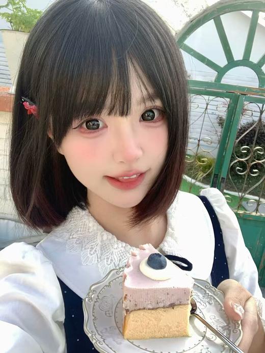 【半年抛大直径】AROMI-憨憨黑柴 黑-14.5mm【半年抛 0-800度 含525/575】 商品图5