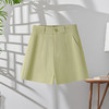 MYX-XYF-8921-L纯色西装五分裤女士短裤2025年夏季新款高腰薄款显瘦休闲阔腿裤 商品缩略图2