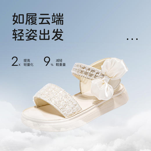 ANNIL/安奈儿洋气女童运动凉鞋2025夏季新款HG5206308 商品图2