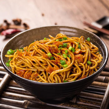 蔡林记新品/武汉热干面湖北特产碱水面条凉面拌面5人份全家福热干面675g /粮油调味 /方便食品 /有料煮面 商品图0