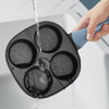 炊大皇煎锅不粘锅早餐盘四孔煎蛋平底锅18cm电磁炉通用谷里GL18BF 商品缩略图3
