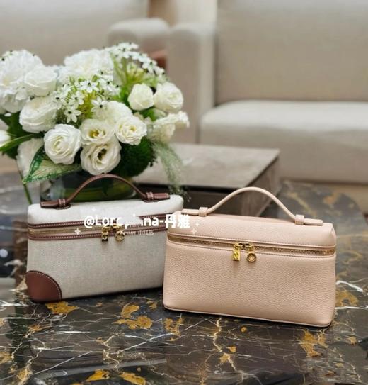 重磅推荐   L19盒子包   亚麻拼色/全皮Extre pocket手提包  饭盒包  斜挎包 商品图0