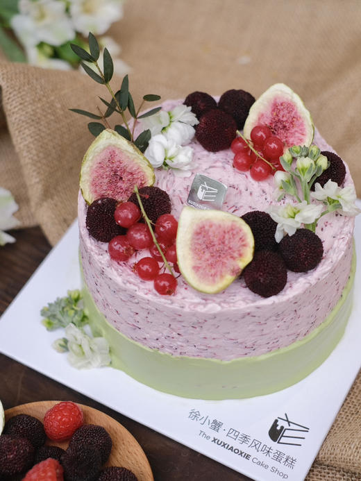 【抹茶杨梅2.0】自制杨梅酱+绿色清新抹茶小蛋糕，颜值口感拉满！ 商品图0