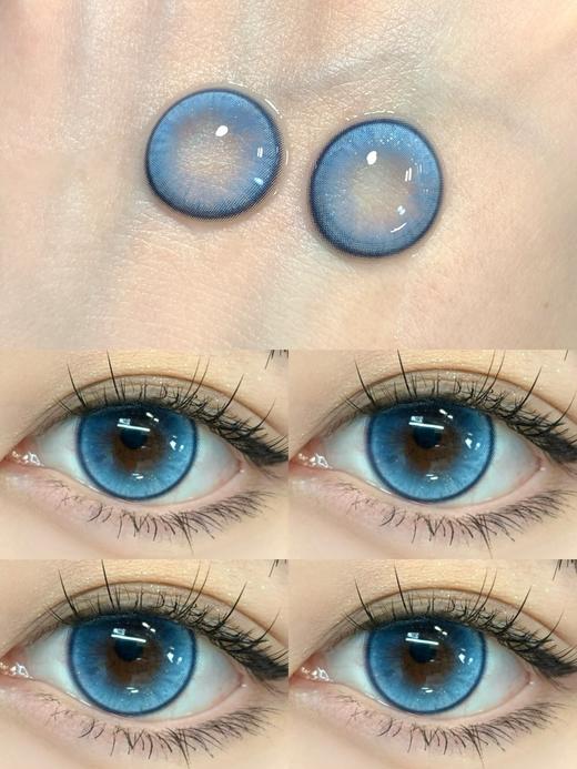 Lillilly旗下|Y26粉茸花&Y27蓝梦蝶 | 14.5mm白狮参考着色大直径 | 月抛2片 商品图6