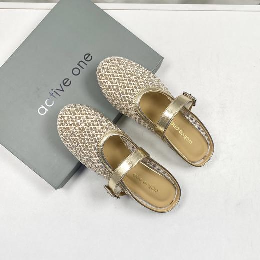 点此购买 Active one夏季女士网纱烫钻拖鞋 dx 317782 商品图2