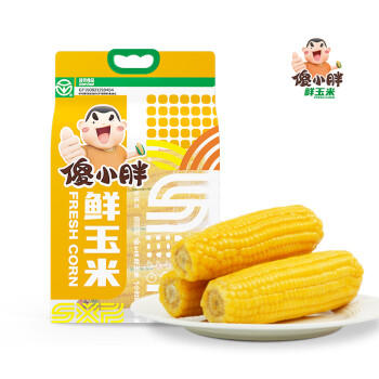 傻小胖【头茬玉米】内蒙古软糯鲜玉米（7-9穗）真空1小时锁鲜非速冻早餐 /粮油调味 /杂粮 /谷米类 商品图2