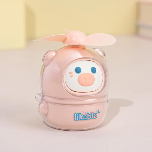 【夏日清凉好物推荐！熊猫涡轮风扇】新款熊猫挂脖小风扇usb随身便携式学生儿童涡轮迷你无叶充电风扇。ry 商品图9