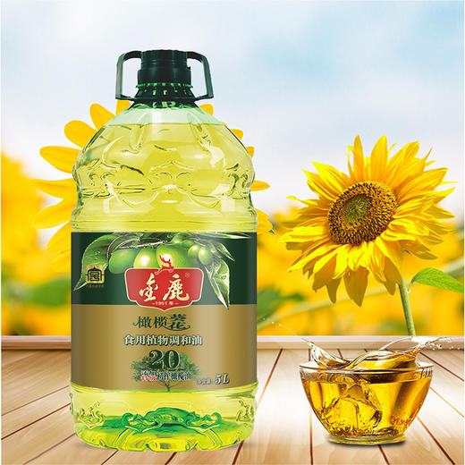 内蒙金鹿橄榄葵花调和油 商品图1