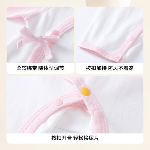 【实体店同款】女宝宝连体衣夏季新款安奈儿童装YG521742 商品图4