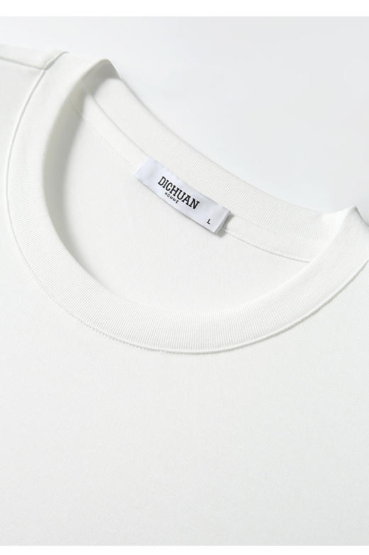 原单正品高品男士液态进口棉彩色刺绣狗水柔棉男士T恤 商品图9