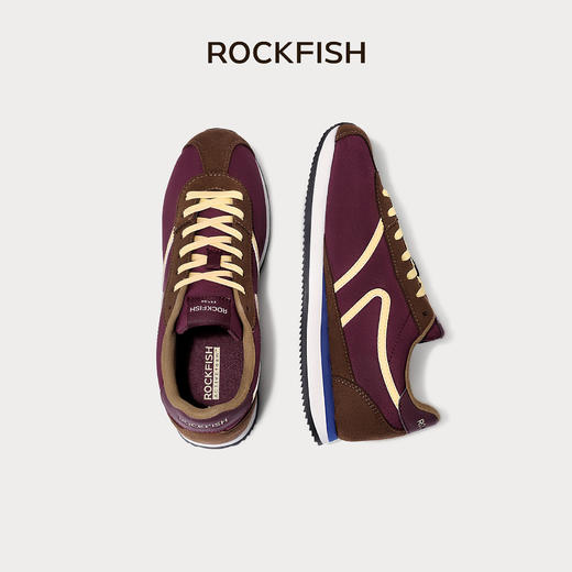Rockfish 301阿甘鞋防泼水轻运动复古慢跑鞋休闲潮流英训鞋 商品图0