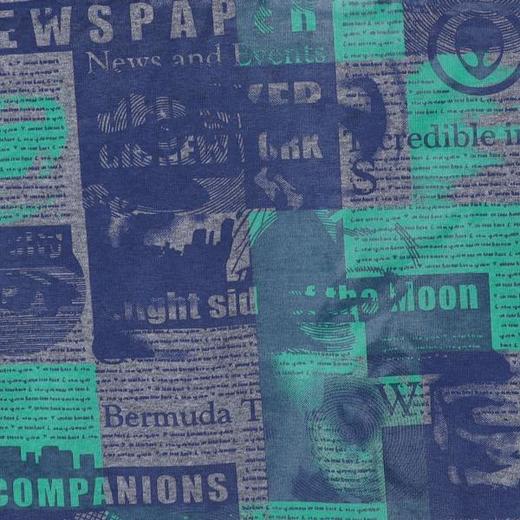 T3384夏季高级感新款美式潮牌撞色满印字母圆领短袖T恤百搭潮流上衣 商品图3