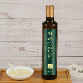 野岭【安徽舒城产地】有机生榨山茶油500ml冷榨茶籽油源头直发包邮 /粮油调味 /食用油 /其他油 商品图2