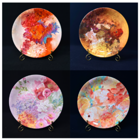 刘畅艺术陶瓷摆盘