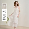 西遇吊带蕾丝蛋糕裙女夏季新款海边度假风法式v领连衣裙SS150345 商品缩略图0