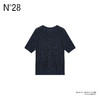 N°28 夏季2025新款法式设计感短袖针织衫女垂感圆领套头T恤上衣895251M501 商品缩略图4