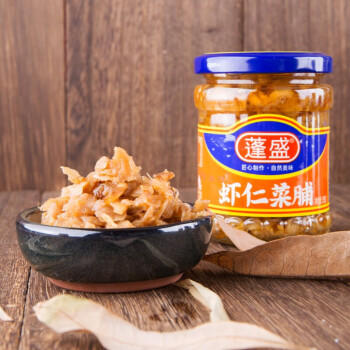 蓬盛 虾仁菜脯195g*2 香脆虾仁萝卜干 下饭菜咸菜早餐杂咸 潮汕特产 /粮油调味 /调味品 /榨菜/酱腌菜 商品图2