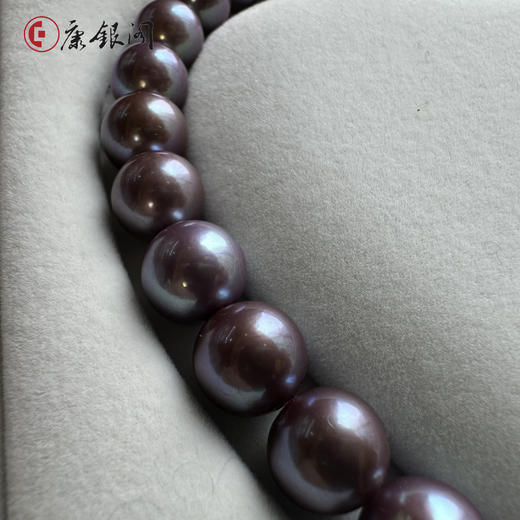 爱迪生彩色紫珍珠项链 商品图7