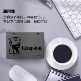 金士顿（Kingston）480GB SSD固态硬盘 SATA3.0接口 A400系列 读速高达500MB/s