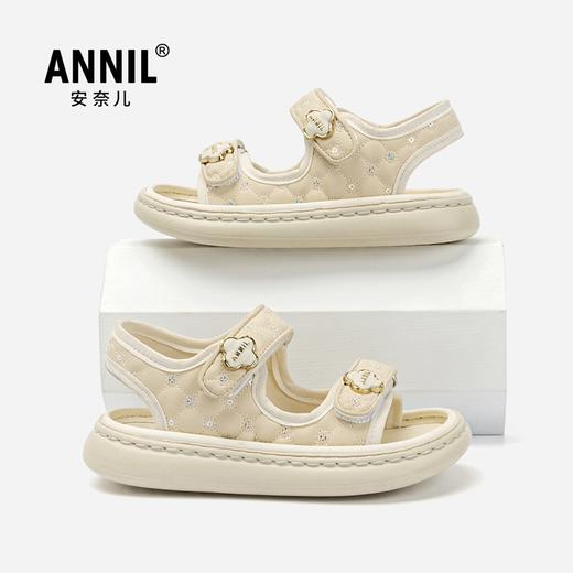 ANNIL/安奈儿女童公主露趾沙滩凉鞋2025夏季新款HG5206271 商品图1