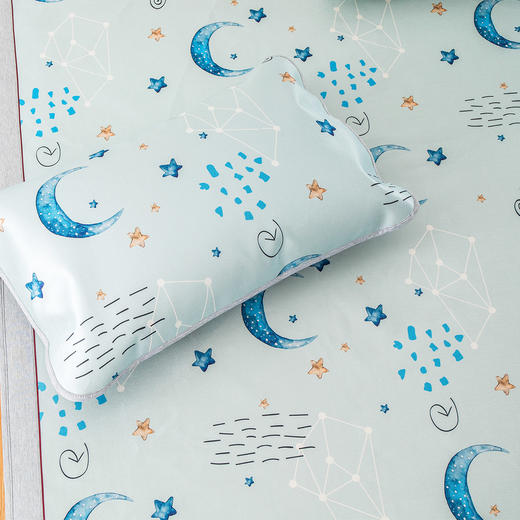 【维科家纺】印花冰丝席二件套（星空） 商品图2