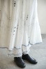 MAKU textiles｜丝棉​​叠盖襟片刺绣连衣裙 商品缩略图4