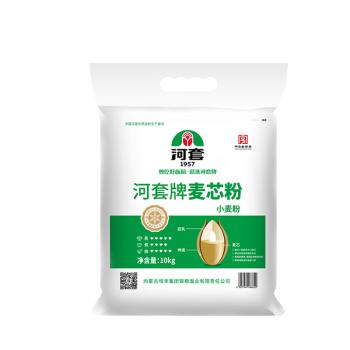 河套河套面粉麦芯粉20斤 河套小麦面粉饺子馒头面条麦芯通用面粉 /粮油调味 /面粉 /通用粉 商品图2