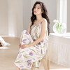 自然醒未央（带胸垫）吊带睡裙女夏季云朵棉薄款甜美日系少女学生无袖夏天家居服QH 商品缩略图3