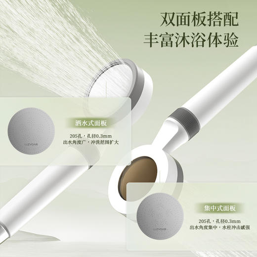 【下单就送价值78元的6个pp棉过滤内芯】【在家天天洗美容澡】【手持增压花洒2.0】内置过滤芯 净化水质 对敏感肌肤更友好 洗澡更护肤 ~ 商品图5