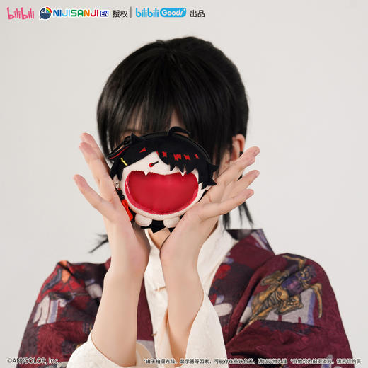 BilibiliGoods 彩虹社EN 可爱体UWA系列耳机包 商品图3