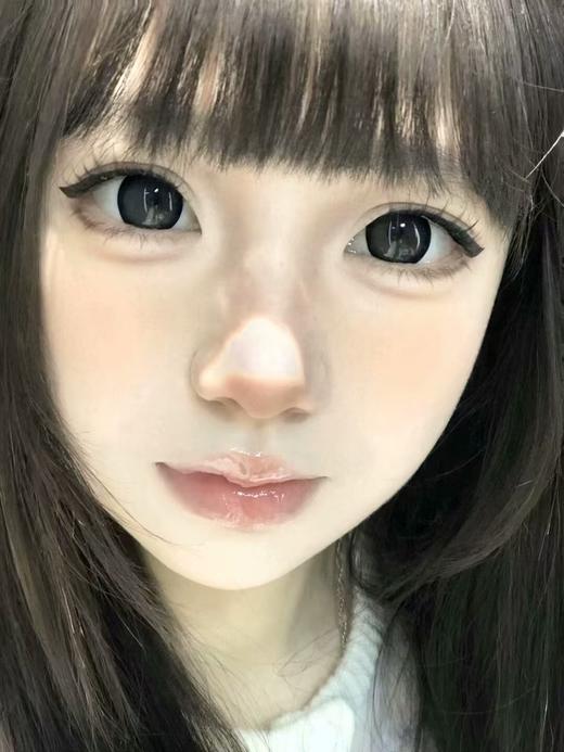 【半年抛大直径】AROMI-憨憨黑柴 黑-14.5mm【半年抛 0-800度 含525/575】 商品图10