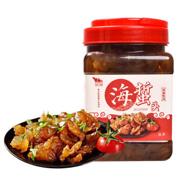 洋口港盐渍 海蜇头2斤/桶 凉拌菜下酒菜下饭菜海蜇 /粮油调味 /南北干货 /鱼虾贝藻类干货 商品图2