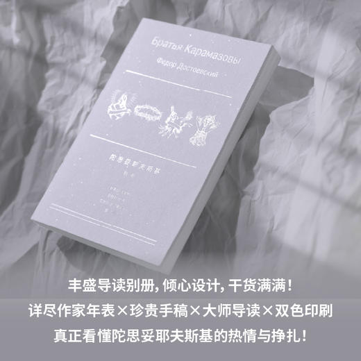 卡拉马佐夫兄弟（全4册文库本） 北贝   陀思妥耶夫斯基  著  普世之经典，人生必读书，陀氏创作生涯巅峰之作 商品图4