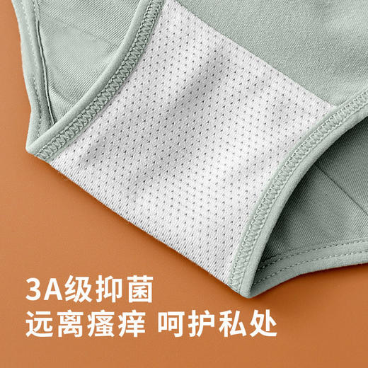 XY-1010  【1条】内裤女中腰性感抑菌三角裤日系少女抗菌内裤 商品图2